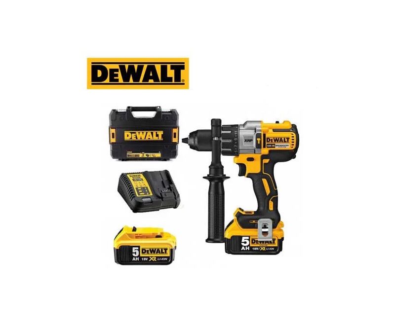 MÁY KHOAN PIN 18V DEWALT DCD996P2 (Máy, sạc 2pin*5Ah Vali)