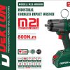 MÁY SIẾT BULONG DÙNG PIN 21V DEKTON M21-IW800N (CHƯA PIN, SẠC)