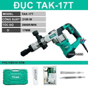 Máy đục bê tông 17li Tupank TAK-17T