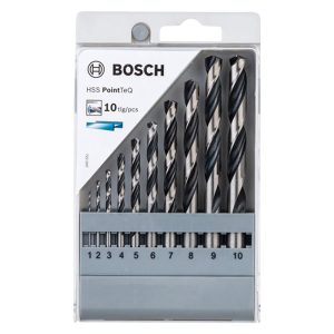 Bộ 10 mũi khoan sắt đa năng Bosch 2608577348