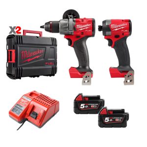 COMBO 1 Máy Khoan & Máy Vặn Vít Milwaukee 18V Thế Hệ Mới