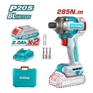 Máy bắn vít không chổi than pin 20V Total TIRLI2028 (kèm 2 pin)