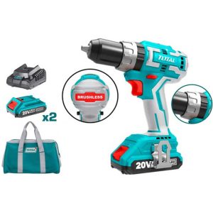 Máy khoan búa dùng pin 20V Total TIDLI20608 không chổi than