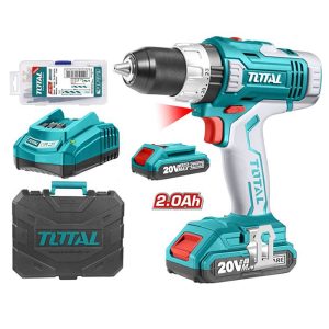 Máy khoan pin cầm tay 20V Total TDLI2003 (47 phụ kiện)