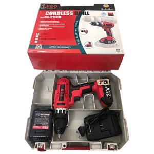 Máy khoan gia đình dùng pin 21V FEG EG-2113M (có 2 pin)