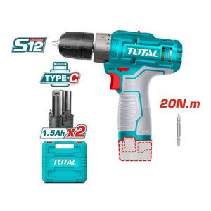 Máy khoan mini dùng pin 12V Total TDLI12202 (kèm 2 pin)