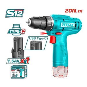 Máy khoan pin 12V Total TDLI12428