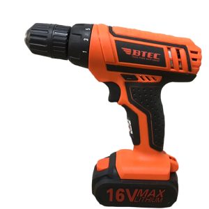 Máy khoan pin mini Btec BT-16V kèm 2 pin rời