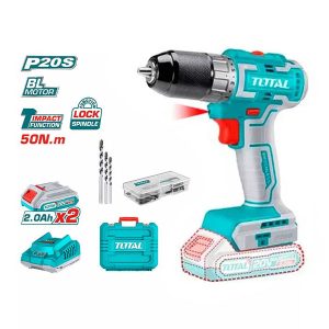 Máy khoan pin 20V không chổi than Total TDLI20508