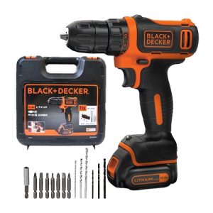 Máy khoan siết vít pin Black & Decker BDCDD12K-B1