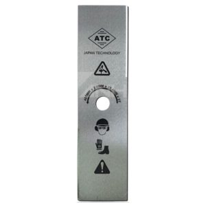 Lưỡi cắt cỏ vuông 4.0 tấc x 2.0mm